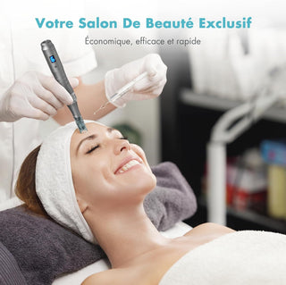 Kit Microneedling professionnel sans fil + Acide Hyaluronique Stérile